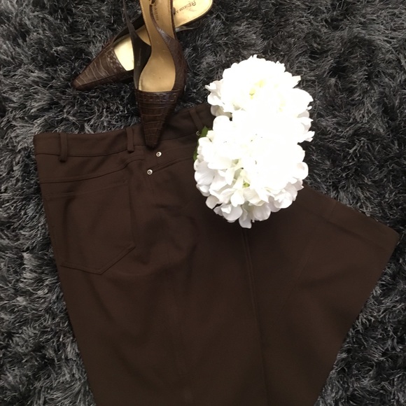 Rafaella Chocolate Brown Dress Pant - Picture 8 of 8